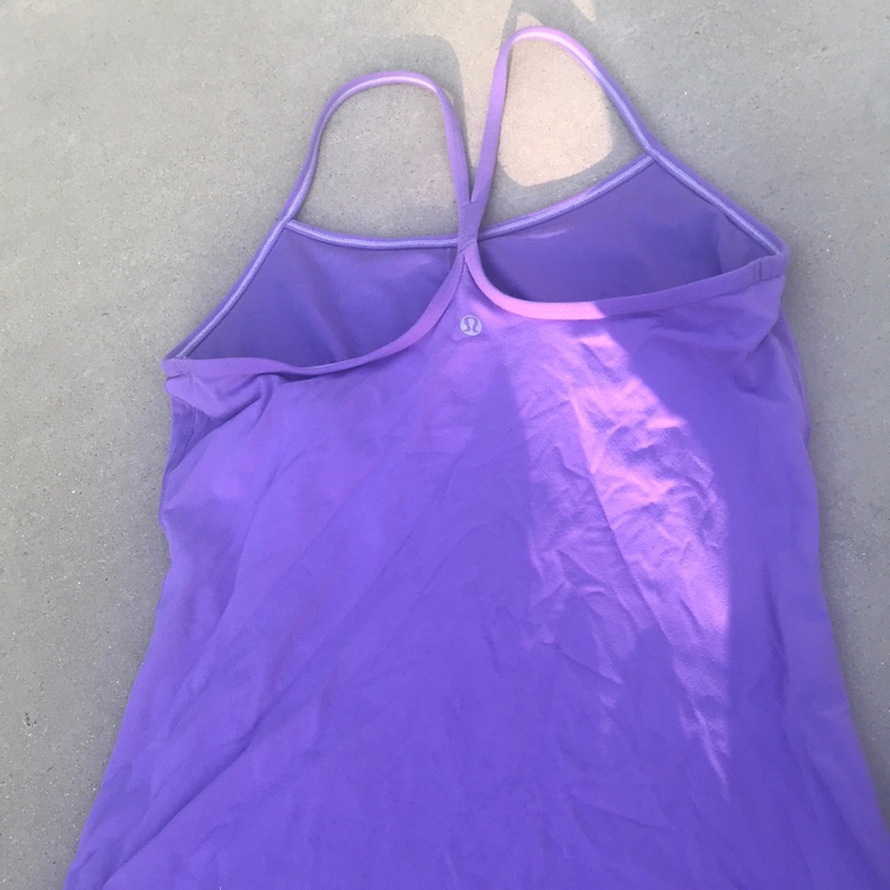 Lululemon purple tank size 8-10